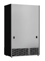 Photo 3 - Vitrine murale de supermarché noire 2 portes vitrées positive 1253 mm - combisteel - 7455.2230 - Combisteel - 7455.2230