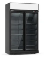 Vitrine murale négative noire 2 portes vitrées 1253 mm - combisteel - 7455.2425 - Combisteel - 7455.2425 Vitrine murale négative noire 2 portes vitrées 1253 mm - combisteel - 7455.2425 - Combisteel - 7455.2425