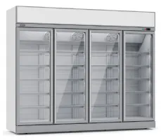 Vitrine murale négative de supermarché blanche 4 portes vitrées 2508 mm - combisteel - 7455.2440 - Combisteel - 7455.2440 Vitrine murale négative de supermarché blanche 4 portes vitrées 2508 mm - combisteel - 7455.2440 - Combisteel - 7455.2440