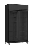 Vitrine murale de supermarché noire 2 portes vitrées positive 1100 mm - combisteel - 7455.3150 - Combisteel - 7455.3150 Vitrine murale de supermarché noire 2 portes vitrées positive 1100 mm - combisteel - 7455.3150 - Combisteel - 7455.3150