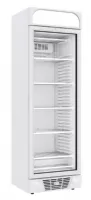 Vitrine murale négative de supermarché blanche 1 porte vitrée 640 mm - combisteel - 7464.0055 - Combisteel - 7464.0055