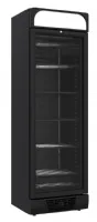 Vitrine murale négative de supermarché noire 1 porte vitrée 640 mm - combisteel - 7464.0060 - Combisteel - 7464.0060