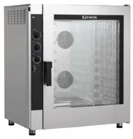 Four mixte professionnel Triphasé 10 niveaux commandes bouton rotatif - Combisteel - 7466.0025