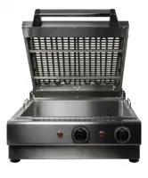 Photo 2 - Barbecue pierre de lave triphasé 490x500x210 mm - combisteel - 7472.0050 - Combisteel - 7472.0050