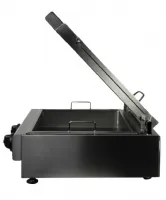 Photo 5 - Barbecue pierre de lave triphasé 490x500x210 mm - combisteel - 7472.0050 - Combisteel - 7472.0050