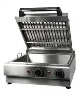 Barbecue pierre de lave triphasé 490x500x210 mm - Combisteel - 7472.0050 Barbecue pierre de lave triphasé 490x500x210 mm - Combisteel - 7472.0050