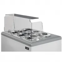 Photo 5 - Vitrine réfrigérée de glacier 260 litres pour 6 bacs - combisteel - 7472.0175 - Combisteel - 7472.0175