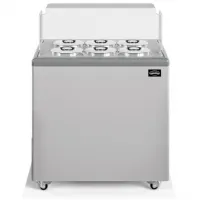 Vitrine réfrigérée de glacier 260 litres pour 6 bacs - combisteel - 7472.0175 - Combisteel - 7472.0175 Vitrine réfrigérée de glacier 260 litres pour 6 bacs - combisteel - 7472.0175 - Combisteel - 7472.0175