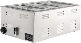 Photo 4 - Bain-marie à poser 1 cuve gn 1/1 avec robinet de vidange - combisteel - 7476.0015 - Combisteel - 7476.0015