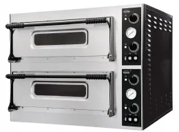 Four à pizza professionnel Triphasé 2 x 6 pizzas Ø32 cm - Combisteel - 7482.0025 Four à pizza professionnel Triphasé 2 x 6 pizzas Ø32 cm - Combisteel - 7482.0025