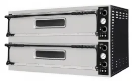 Four à pizza professionnel Triphasé 2 x 3 pizzas Ø35 cm - Combisteel - 7485.0145