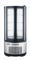 Vitrine réfrigérée de boulangerie pâtisserie 100 l positive noire et acier inoxydable 480 mm - combisteel - 7487.0080 - Combisteel - 7487.0080