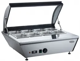 Vitrine chaude 67 L positive Monophasé - Combisteel - 7487.0085 Vitrine chaude 67 L positive Monophasé - Combisteel - 7487.0085