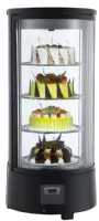 Vitrine réfrigérée de boulangerie pâtisserie 72 l noire positive 450 mm - combisteel - 7487.0160 - Combisteel - 7487.0160
