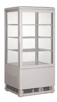Vitrine comptoir présentation 68 l blanche positive 428 mm - combisteel - 7487.0165 - Combisteel - 7487.0165