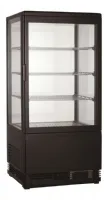 Vitrine comptoir présentation 68 l noire positive 428 mm - combisteel - 7487.0170 - Combisteel - 7487.0170