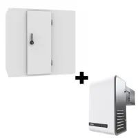Chambre froide prête à l’emploi avec panneaux iso 80 mm et température -5/+15°c 2100x2100x2010 mm - Combisteel - 7489.0070 + 7265.1005 Chambre froide prête à l’emploi avec panneaux iso 80 mm et température -5/+15°c 2100x2100x2010 mm - Combisteel - 7489.0070 + 7265.1005