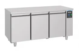 Table desserte réfrigérée 3 portes pleines 474 l positive - combisteel - 7489.5090 - Combisteel - 7489.5090