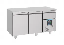 Table desserte réfrigérée 2 portes pleines 281 l positive - combisteel - 7489.5160 - Combisteel - 7489.5160