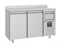 Table desserte réfrigérée 2 portes pleines 550 L positive - Combisteel - 7489.5260