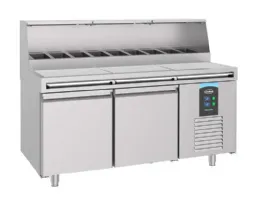 Meuble à pizza 2 portes pleines positif 460 L - Combisteel - 7489.5300 Meuble à pizza 2 portes pleines positif 460 L - Combisteel - 7489.5300