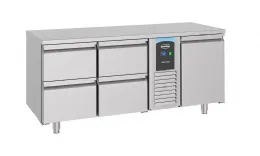 Table desserte réfrigérée 1 porte pleine 4 tiroirs 474 l - combisteel - 7489.5365 - Combisteel - 7489.5365