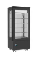 Vitrine réfrigérée de boulangerie pâtisserie 400 l noire positive 800 mm - combisteel - 7489.5385 - Combisteel - 7489.5385 Vitrine réfrigérée de boulangerie pâtisserie 400 l noire positive 800 mm - combisteel - 7489.5385 - Combisteel - 7489.5385