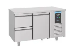 Table desserte réfrigérée 1 porte pleine 2 tiroirs 281 l - combisteel - 7489.5515 - Combisteel - 7489.5515