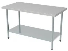 Table de travail inox 1400x700x850 mm - Combisteel - 7490.0040 Table de travail inox 1400x700x850 mm - Combisteel - 7490.0040