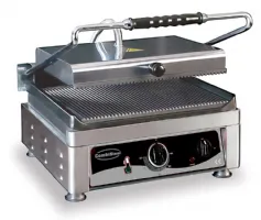 Grill panini à plaques nervurées - Combisteel - 7491.0005 Grill panini à plaques nervurées - Combisteel - 7491.0005