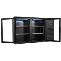 Photo 3 - Arrière bar 2 portes vitrées 305 l positif - combisteel - 7503.0005 - Combisteel - 7503.0005