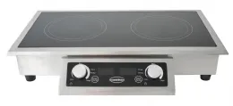 Matériel de restauration encastrable induction 2 zones 712x382x115 mm - Combisteel - 7505.0020 Matériel de restauration encastrable induction 2 zones 712x382x115 mm - Combisteel - 7505.0020