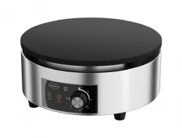Crêpière professionnelle Ø 400 mm acier inoxydable Monophasé - Combisteel - 7518.0165
