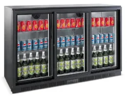 Arrière-bar 3 portes vitrées 330 L positive - Combisteel - 7527.0025 Arrière-bar 3 portes vitrées 330 L positive - Combisteel - 7527.0025