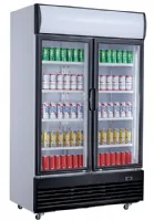 Armoire à boissons 2 portes vitrées 1000 L positive - Combisteel - 7527.0105 Armoire à boissons 2 portes vitrées 1000 L positive - Combisteel - 7527.0105