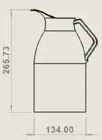 Photo 2 - Termos café 2l - combisteel - 7535.0110 - Combisteel - 7535.0110