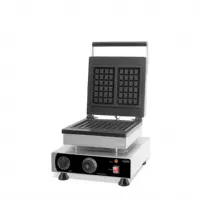 Gaufrier professionnel Monophasé acier inoxydable 2 gaufres de Bruxelles 162x98x24 mm - Combisteel - 7540.0055 Gaufrier professionnel Monophasé acier inoxydable 2 gaufres de Bruxelles 162x98x24 mm - Combisteel - 7540.0055