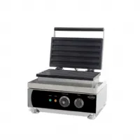 Gaufrier professionnel Monophasé acier inoxydable 5 gaufres churros 297x22x20 mm - Combisteel - 7540.0095