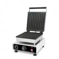 Gaufrier professionnel Monophasé acier inoxydable 7 gaufres churros 234x22x20 mm - Combisteel - 7540.0100 Gaufrier professionnel Monophasé acier inoxydable 7 gaufres churros 234x22x20 mm - Combisteel - 7540.0100