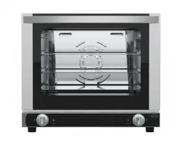 Four à convection professionnel Monophasé 55 L 4 niveaux commandes bouton rotatif - Combisteel - 7543.0017