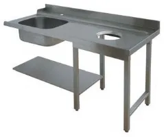 Table d'entrée professionnelle 1500x700x850 mm - Furnotel - 75442 Table d'entrée professionnelle 1500x700x850 mm - Furnotel - 75442