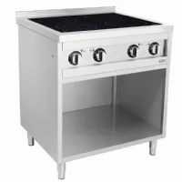 Fourneau profondeur 700 triphasé 4 feux 14 kw - combisteel - 7545.0010 - Combisteel - 7545.0010