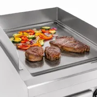 Photo 4 - Plaque à snacker pro profondeur 700 monophasé 2,7 kw surface chromée - combisteel - 7545.0015 - Combisteel - 7545.0015