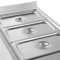 Photo 7 - Bain-marie pro ligne profondeur 700 monophasé 1 cuve - combisteel - 7545.0035 - Combisteel - 7545.0035