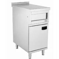 Meuble bas de rangement inox avec porte - Combisteel - 7545.0040 Meuble bas de rangement inox avec porte - Combisteel - 7545.0040