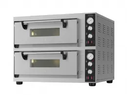 Four à pizza professionnel triphasé 2 x 4 pizzas ø30 cm - combisteel - 7548.0040 - Combisteel - 7548.0040