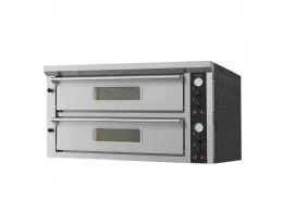 Four à pizza professionnel triphasé 2 x 6 pizzas ø33 cm - combisteel - 7548.0105 - Combisteel - 7548.0105