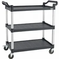 Chariot de service démontable ouvert 3 niveaux 1010x500x980 mm - Combisteel - 7554.0005 Chariot de service démontable ouvert 3 niveaux 1010x500x980 mm - Combisteel - 7554.0005