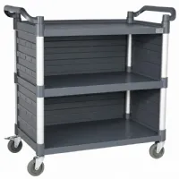 Chariot de service 3 niveaux démontable avec panneaux latéraux 1010x500x960 mm - combisteel - 7554.0010 - Combisteel - 7554.0010 Chariot de service 3 niveaux démontable avec panneaux latéraux 1010x500x960 mm - combisteel - 7554.0010 - Combisteel - 7554.0010