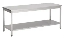 Table de travail inox 1000x700x900 mm - Combisteel - 7812.0005 Table de travail inox 1000x700x900 mm - Combisteel - 7812.0005
